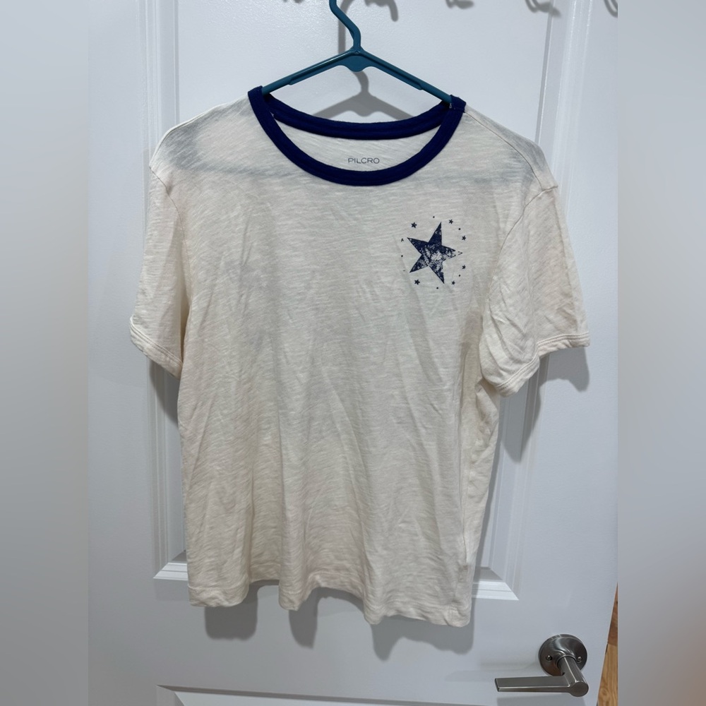 Pilcro Cotton Graphic Tee size XS